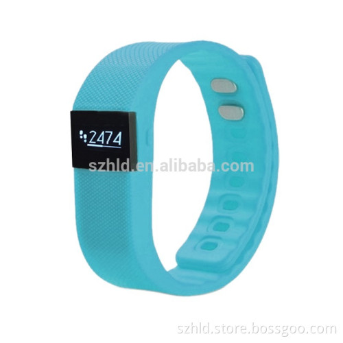 Bluetooth heart-rate monitoring TW64S Smart Bracelet with remote camera